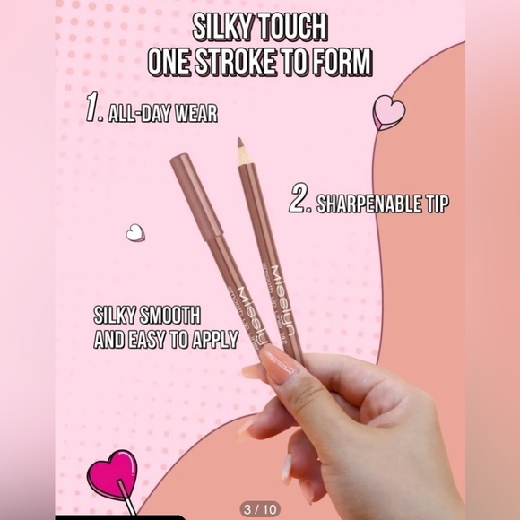 Misslyn Smooth Lip Liner 124 - Picture 3 of 8